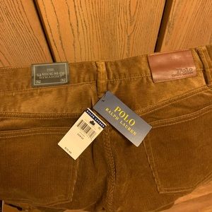 Polo Ralph Lauren brown corduroys NWT